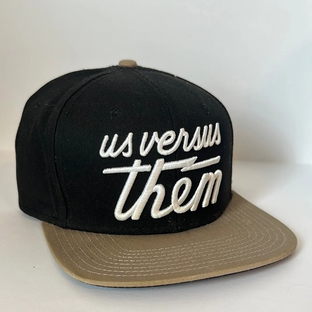 Us Versus Them Black and Tan Cap - Picture 1 of 3